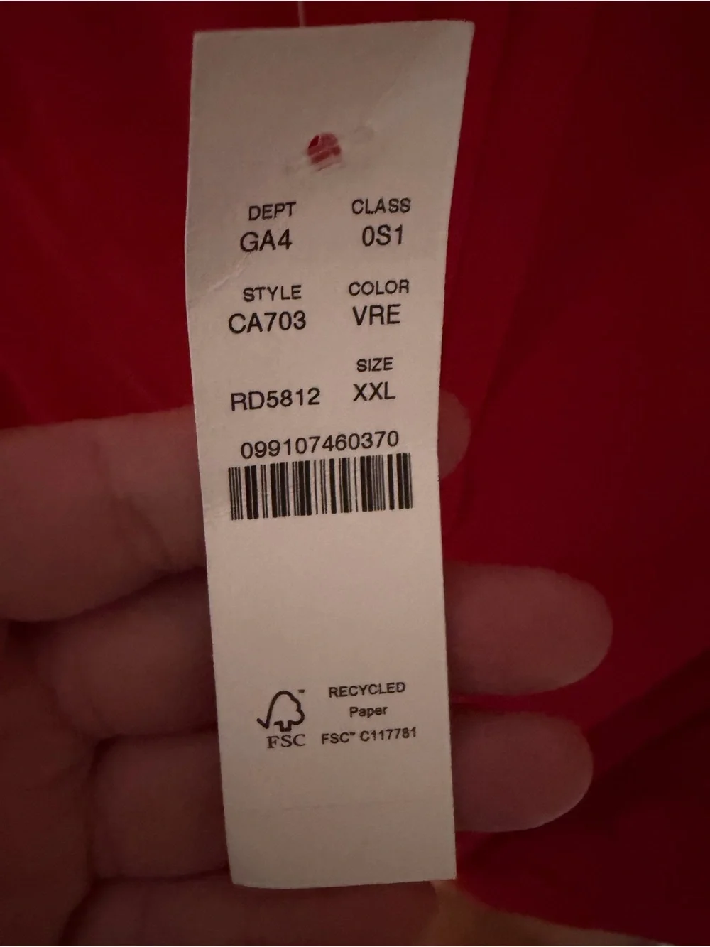 J. Crew red maxi dress